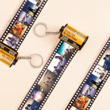 Personalized Camera Film Roll Keychain
