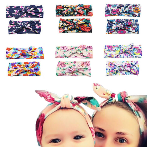 Mommy and Baby Matching Headband - Set of 2